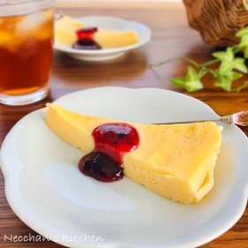 レンジ2分半!!本格的チーズケーキ