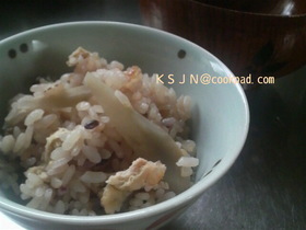 +炊き込み雑穀ごはん+