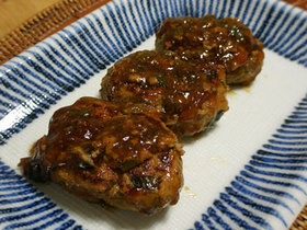 切り干し大根入りバーグ お弁当のおかず