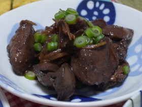 体にいい★鶏レバーの甘辛しょうが煮