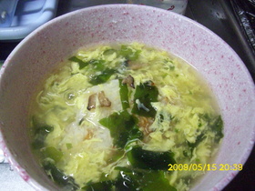 クノールたまごスープ やきおにぎり