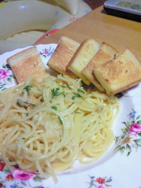 美味しい☆うにのペペロンチーノ