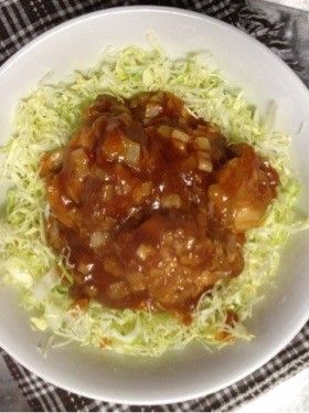 簡単☆混ぜて焼くだけ!鶏チリ