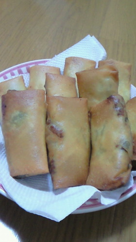 簡単!!和風春巻き