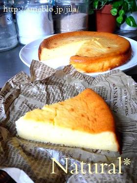 失敗しない☆簡単しっとりチーズケーキ