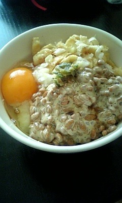 ❀納豆♪葱♫マヨ♬うちの卵かけご飯❀の画像