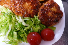 お豆腐のつくね風