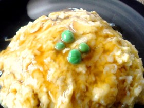 簡単☆天津飯(ほたて)