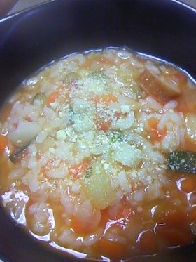 ミネストローネリゾット
