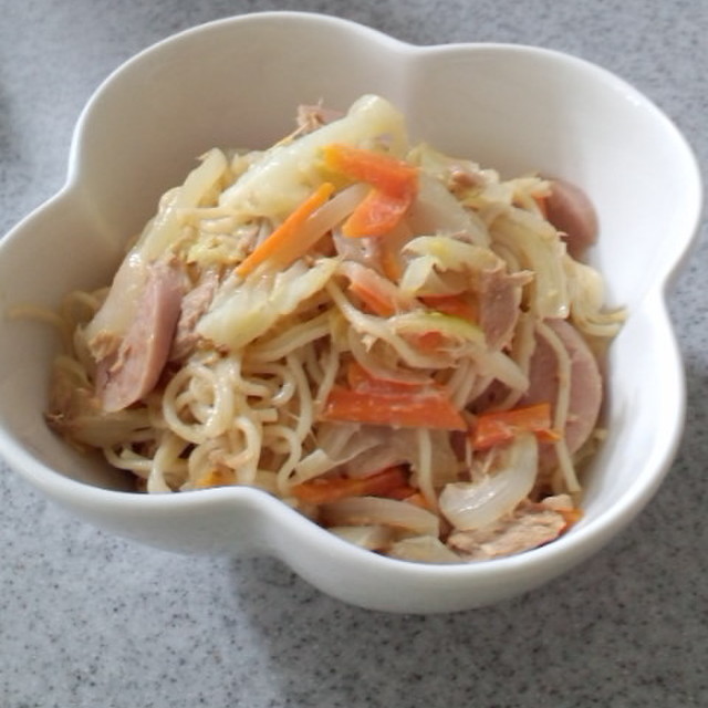 そうめん マヨ炒め レシピ 作り方 By ｍyoｇc クックパッド 簡単おいしいみんなのレシピが358万品