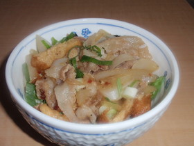 競馬ダービー必勝祈願・・豚丼