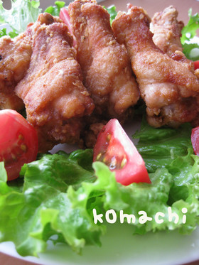 うちの定番‼手羽元の唐揚げ~生姜醤油味~