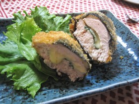 しそ&チーズin海苔巻きチキンカツ