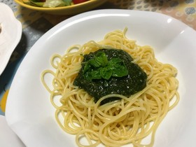 万能!ジェノバソースでパスタ♪