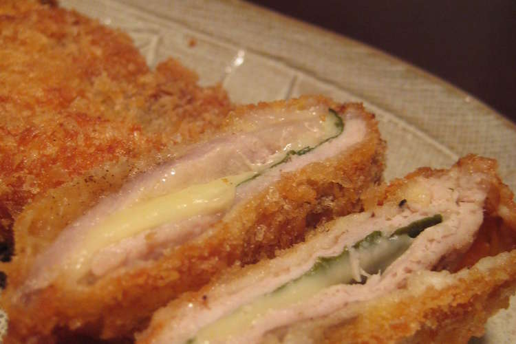 生姜焼き用のお肉で しそチーズとんかつ レシピ 作り方 By ゆう82 クックパッド 簡単おいしいみんなのレシピが360万品