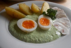 フランクフルトの味☆ グリューネゾーセ