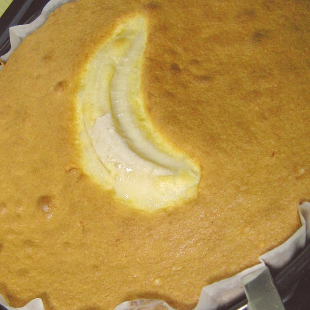 ターンテーブルで バナナケーキ レシピ 作り方 By 生誕１９７３年独身男 クックパッド