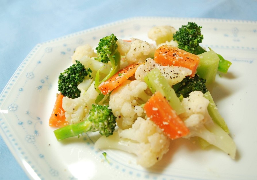 温野菜のパルメザン和えの画像