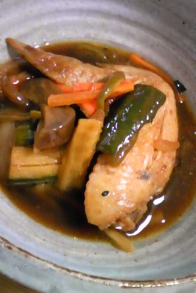 美肌手羽先野菜たっぷり南蛮漬け