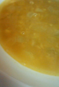 レンズ豆のカレースープ