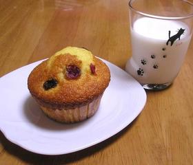 ホットケーキミックスでマフィン