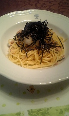 ツナと大根おろしのパスタ