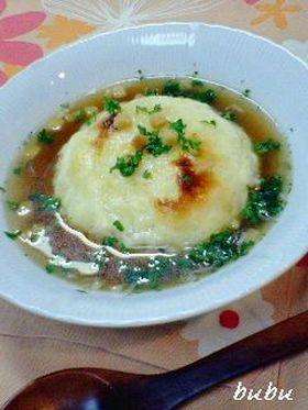 即席☆オニオングラタンスープ飯