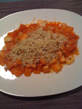 ハーブパン粉で簡単イタリアン