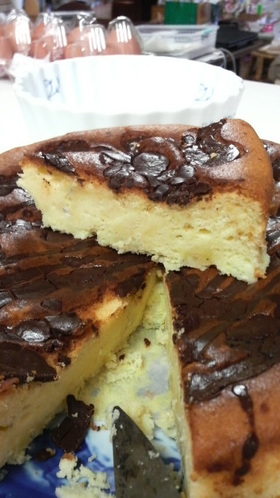 塩系癖になって☆ブルーチーズケーキ