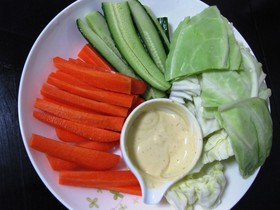 たくさん食べられる♡野菜スティック