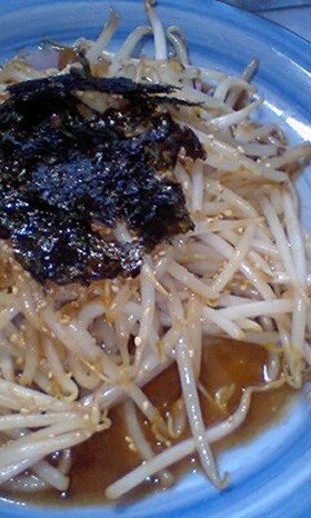 簡単☆早☆旨☆もやしのオイ味噌炒め♪