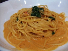 カニクリームパスタ