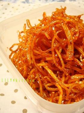 本当に美味しい!さきいかのピリ辛和え