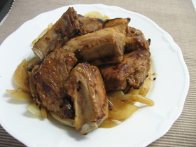 スペアリブカレー風味