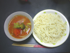 ☆牛肉とトマトのつけ麺☆