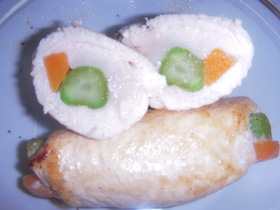 お弁当(鶏胸ロール)