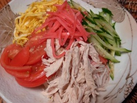 ひやむぎde冷し中華