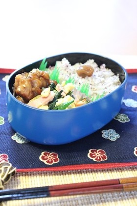 お弁当に☆カラアゲクン風チキン*レッド*