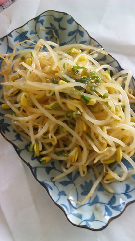 簡単☆豆もやしで即おつまみ!