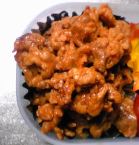 超かんたん♪ 豚肉のケチャップ醤油炒め!
