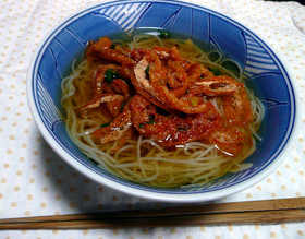 さっぱり★ピリ辛そうめん(韓国風)