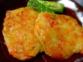 もっちりサクッ☆にんじゃがお焼き
