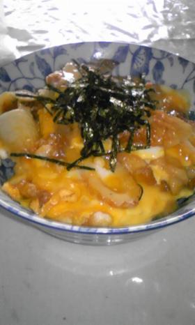 超カンタン☆ちくわ玉丼☆
