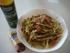 じゃがいものきんぴらイタリアン風