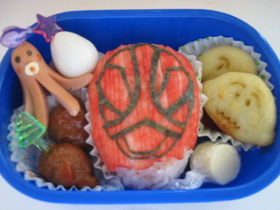 ☆幼稚園 息子のお弁当 シンケンレッド☆