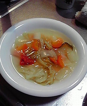野菜だけ20分でノンオイルあっさりスープ