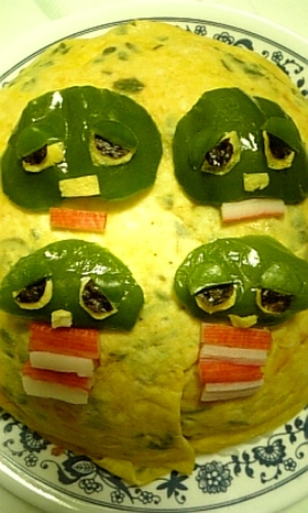 ☆ガチャピン☆キャラ弁にいかが??