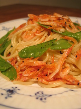 ナンプラーで♪釜揚げ桜えびのパスタ