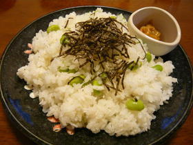 しらすと枝豆ご飯