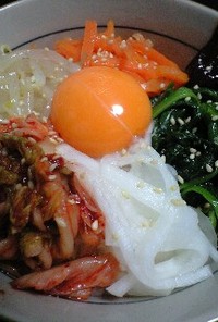 サワー漬けｄｅ～彩り野菜のビビンバ☆